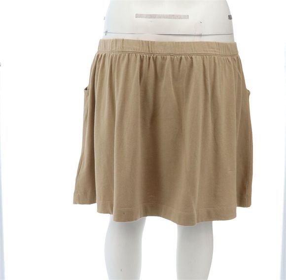 Lands' End Women's Knit Gathered Skort Khaki 20 NEW 403723 - Picture 5 of 8